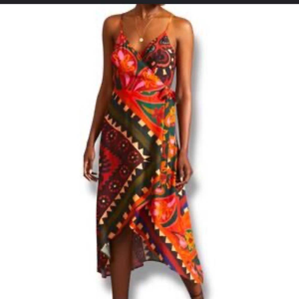Farm Rio Multicolor Maxi Dress